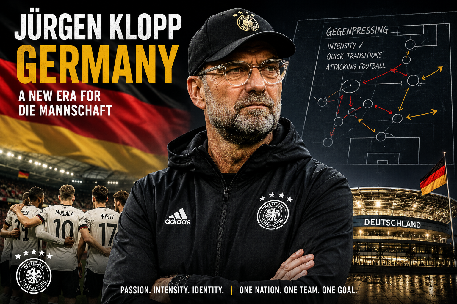Jürgen Klopp Germany head coach during his official unveiling