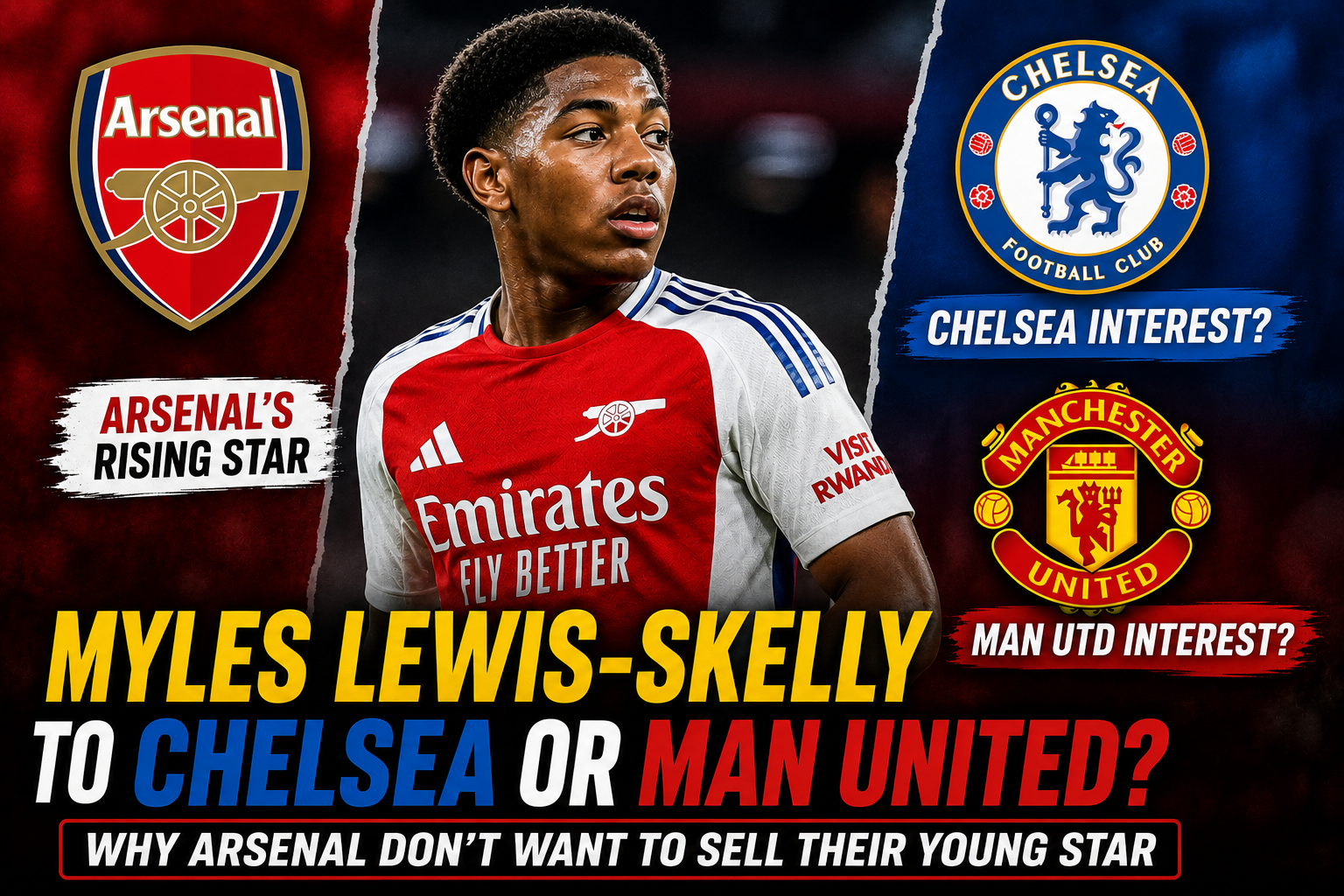 Lewis-Skelly transfer as Arsenal consider Chelsea or Manchester