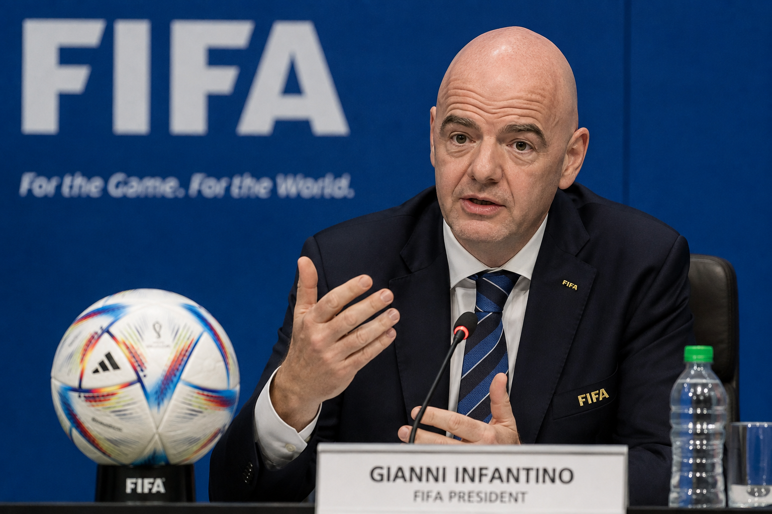 Gianni Infantino FIFA Crisis during FIFA Congress speech