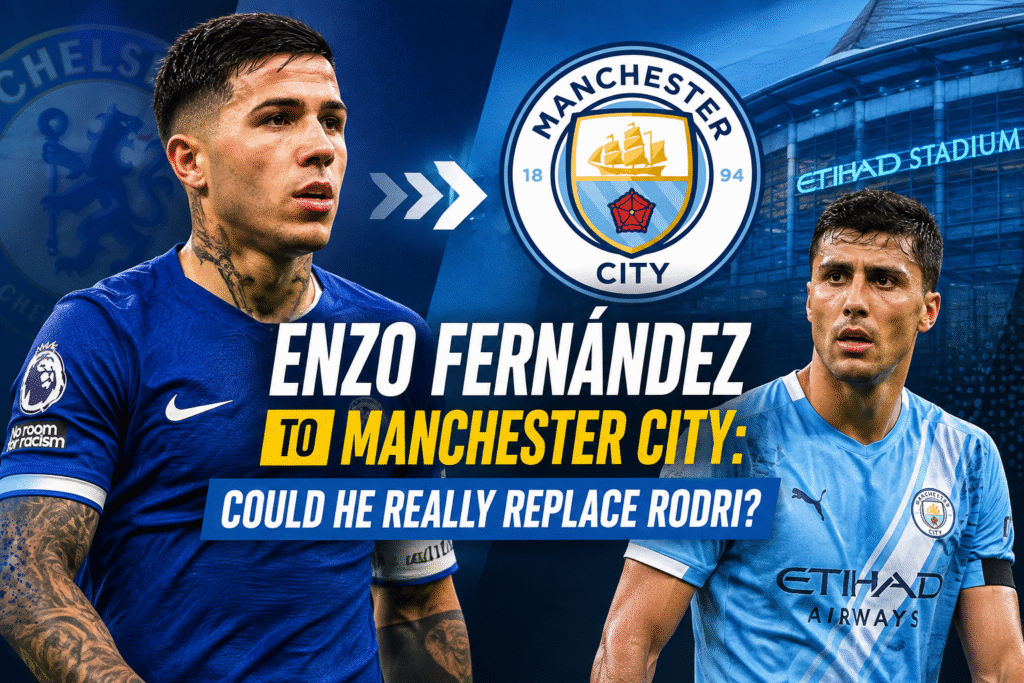 Enzo Fernández Manchester City transfer speculation