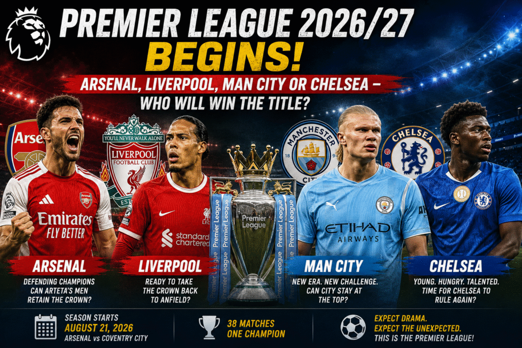 Arsenal Premier League 2026/27 prediction