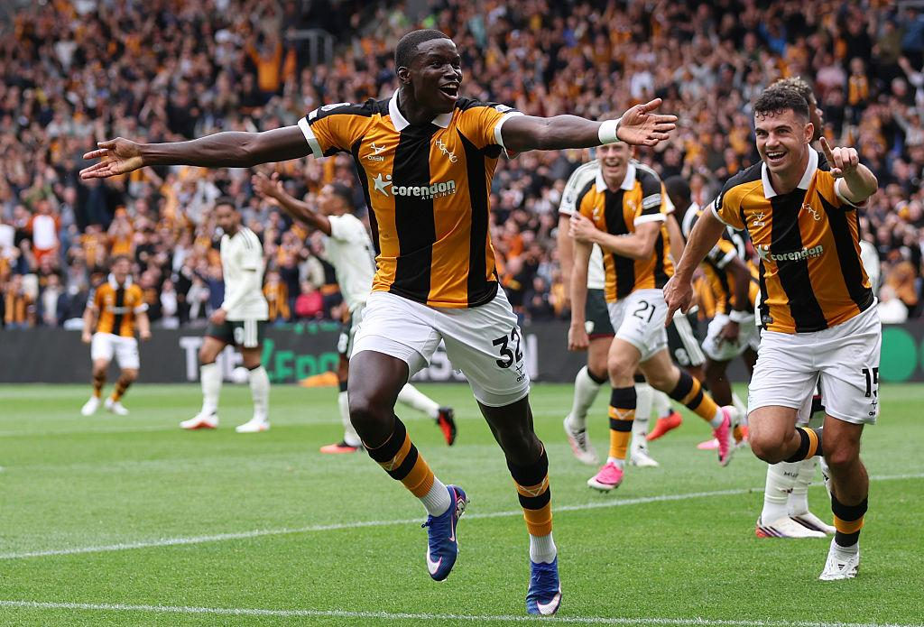 Manchester United vs Hull City at the MKM Stadium