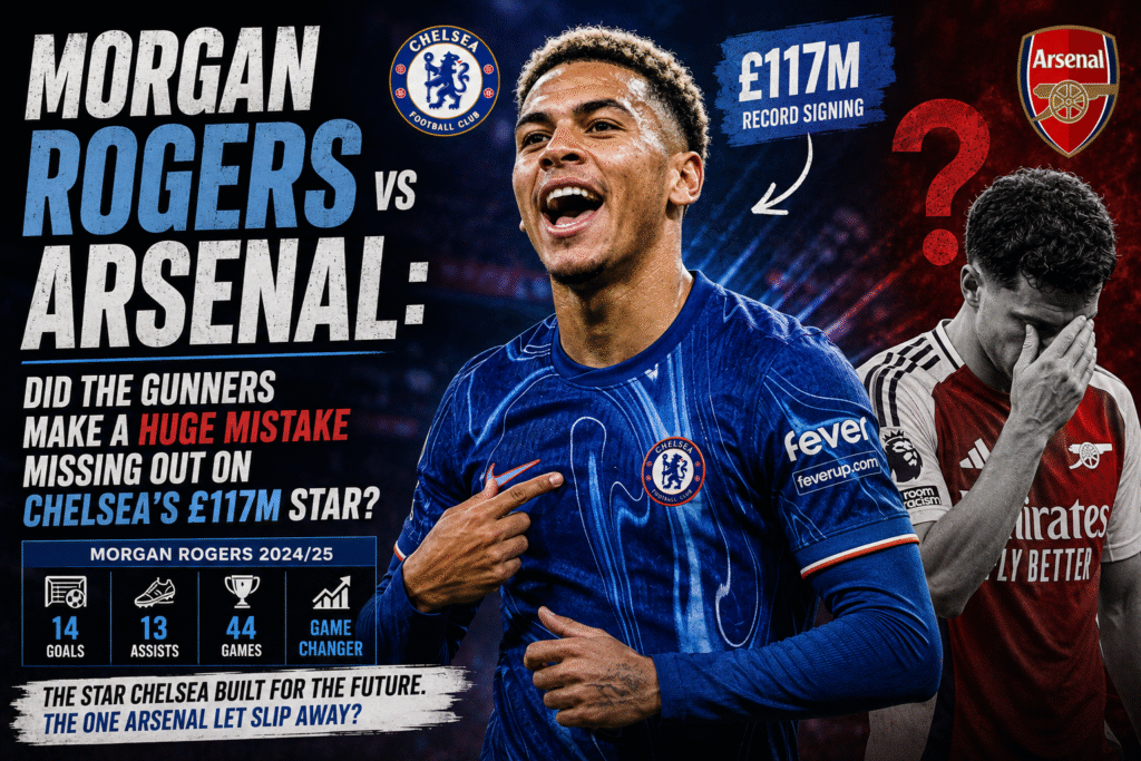 Morgan Rogers Arsenal: Did the Gunners Make a Huge Mistake?