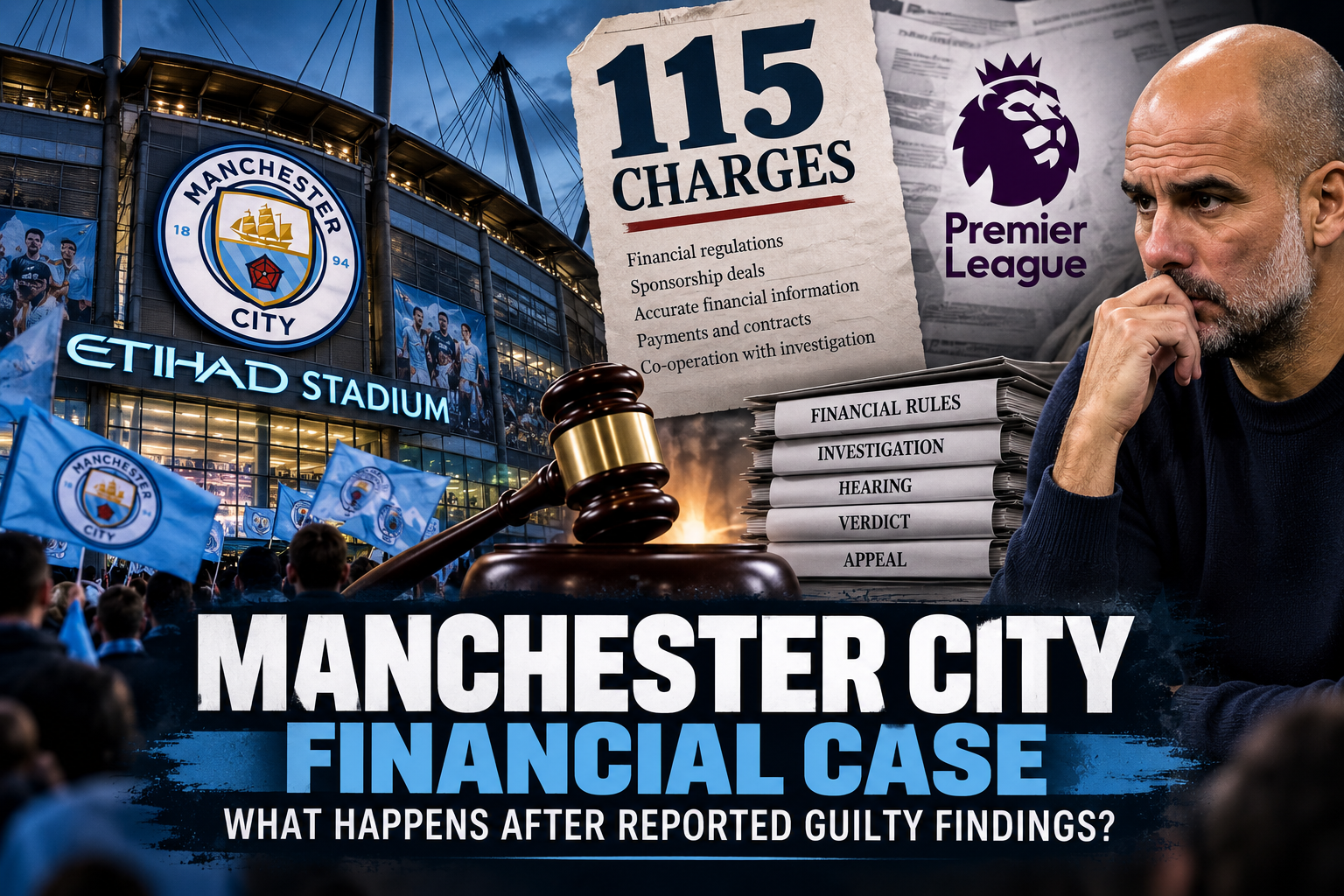 Manchester City 115 charges reported verdict