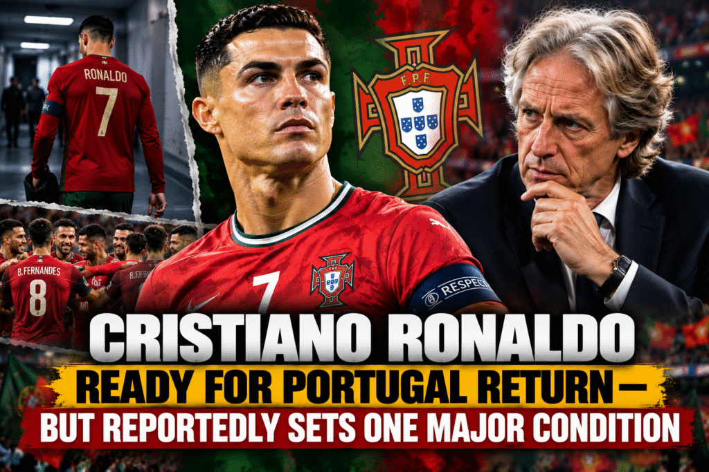Cristiano Ronaldo Portugal return and Jorge Jesus