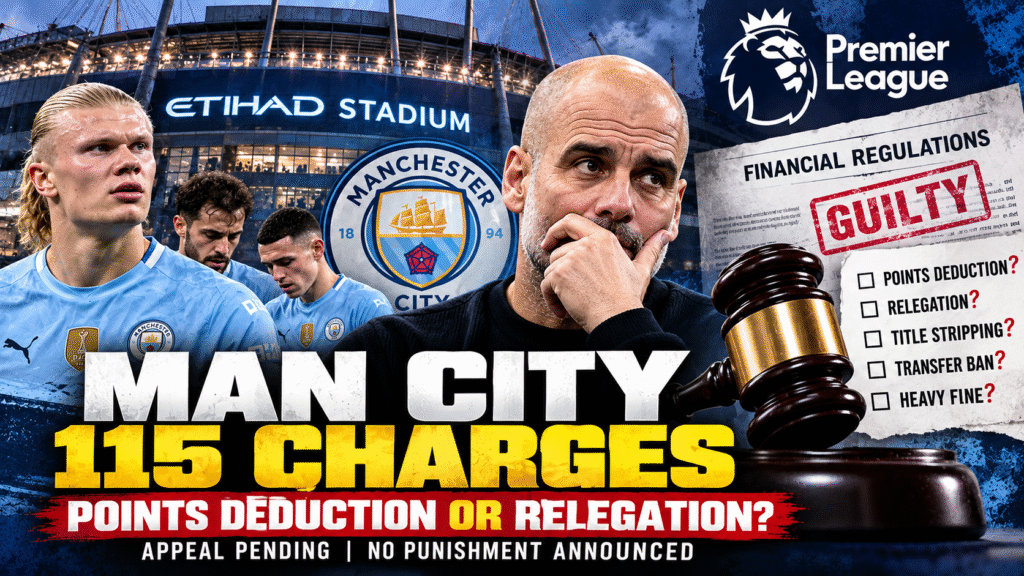 Manchester City financial charges and possible Premier League punishments